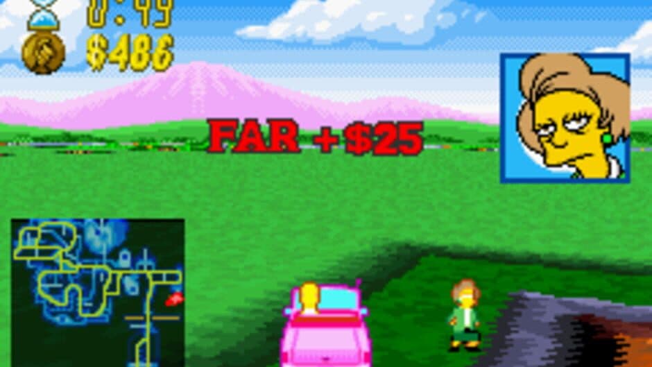 Скриншот 4 из The Simpsons: Road Rage
