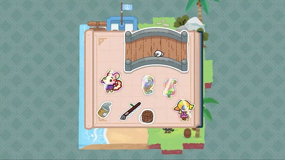 Скриншот 2 из A Tiny Sticker Tale: Magic Book Edition