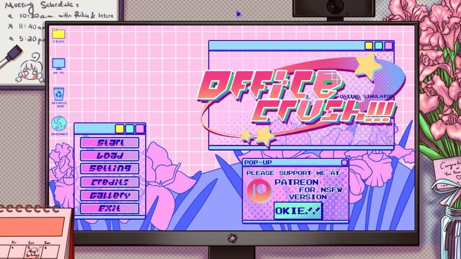 Скриншот 1 из Office Crush Dating Simulator