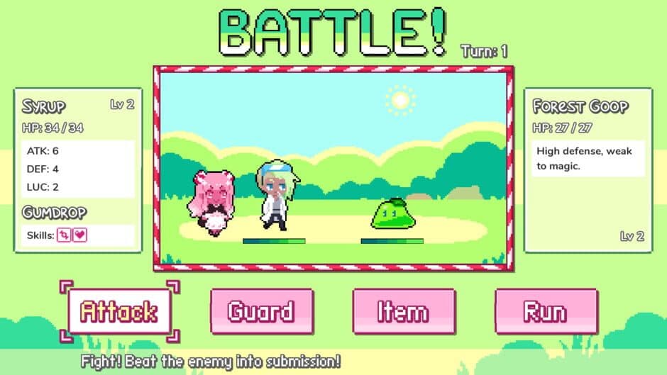 Скриншот 3 из Syrup 2: Candy Alchemy RPG