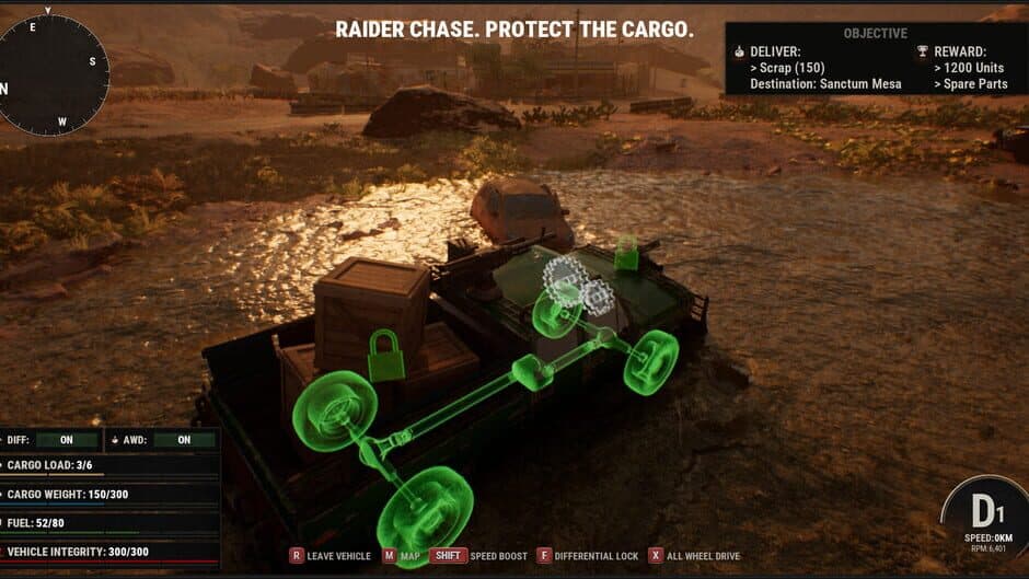 Скриншот 1 из Cargo: Co-Op Delivery Simulator in Post Apocalyptic World