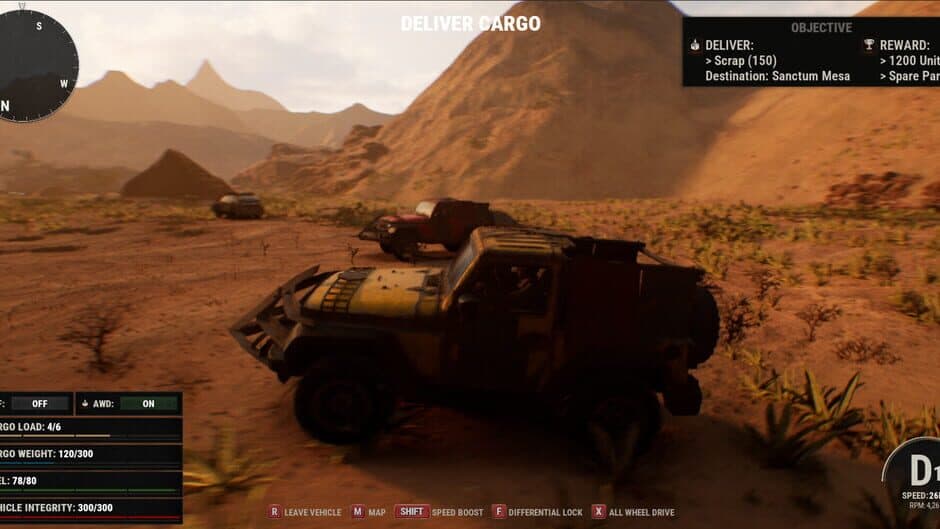 Скриншот 4 из Cargo: Co-Op Delivery Simulator in Post Apocalyptic World