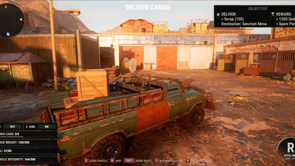 Скриншот 6 из Cargo: Co-Op Delivery Simulator in Post Apocalyptic World