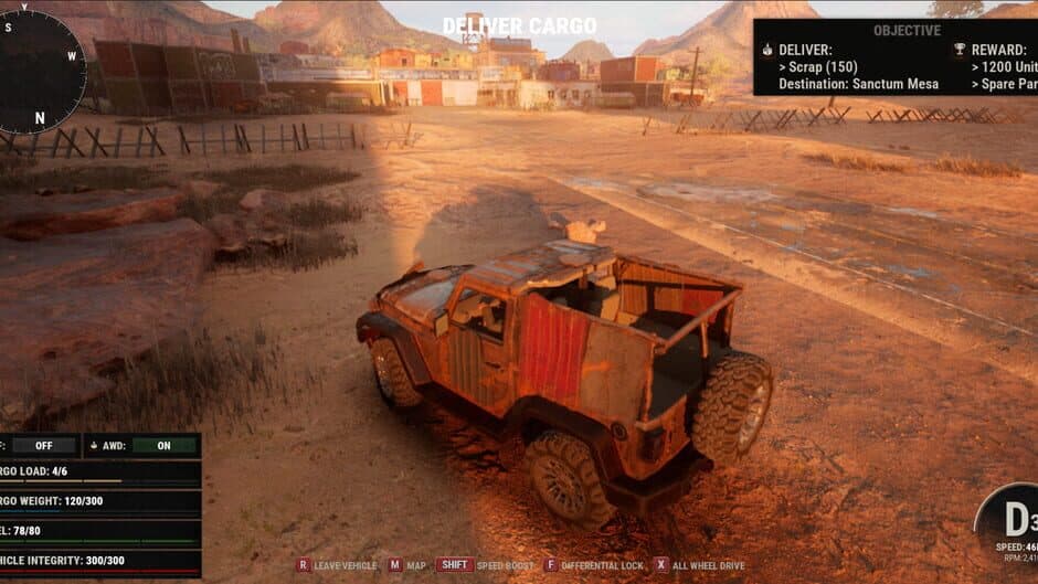 Скриншот 8 из Cargo: Co-Op Delivery Simulator in Post Apocalyptic World
