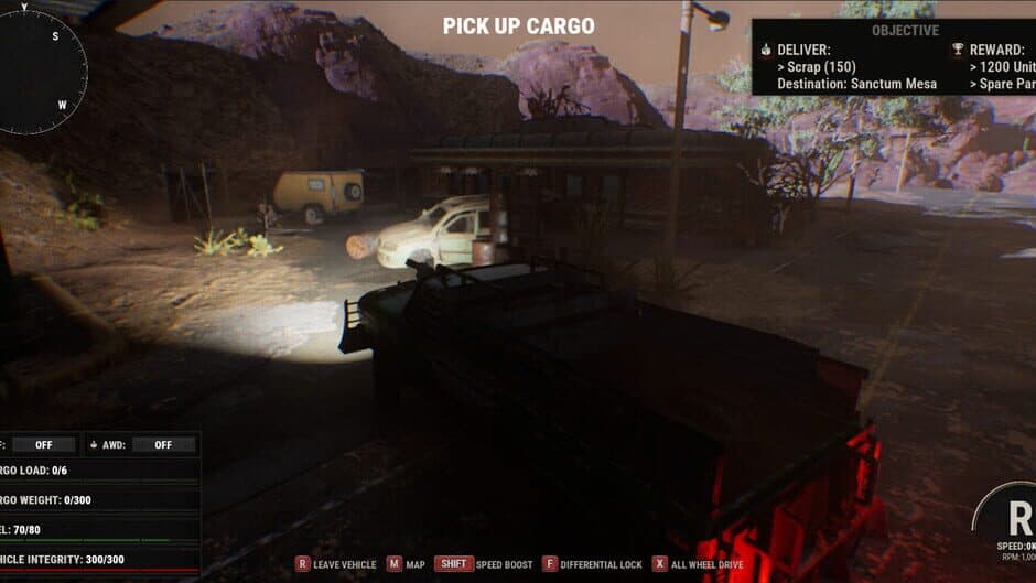 Скриншот 9 из Cargo: Co-Op Delivery Simulator in Post Apocalyptic World