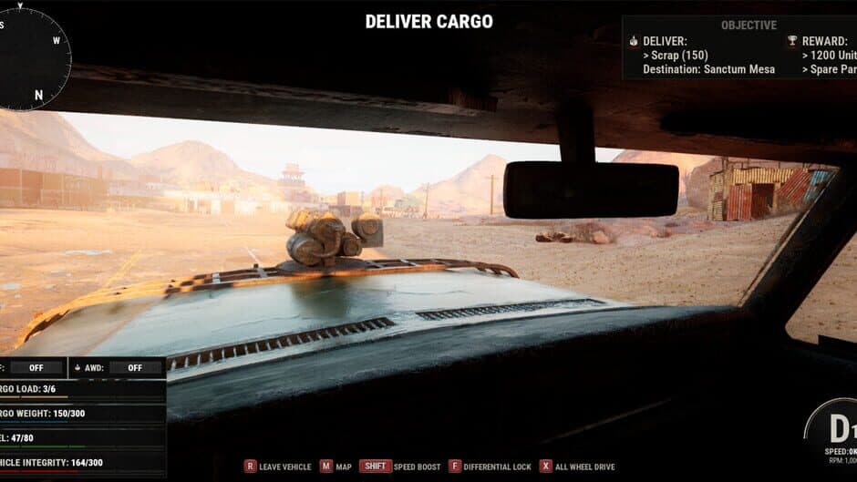 Скриншот 11 из Cargo: Co-Op Delivery Simulator in Post Apocalyptic World