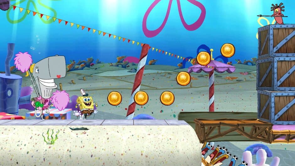 Скриншот 1 из SpongeBob SquarePants: Patty Pursuit