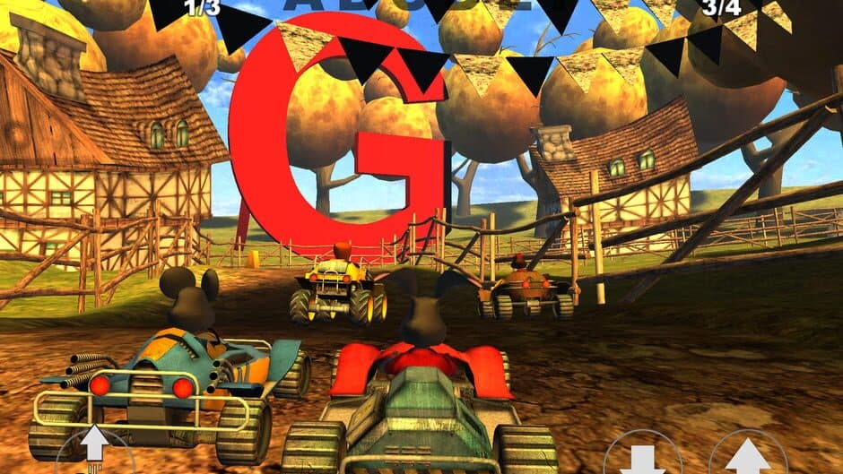 Скриншот 1 из Reader Rabbit Kart Racing