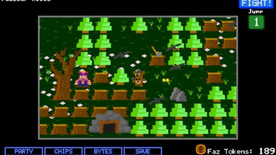 Скриншот 3 из FNaF World Redacted