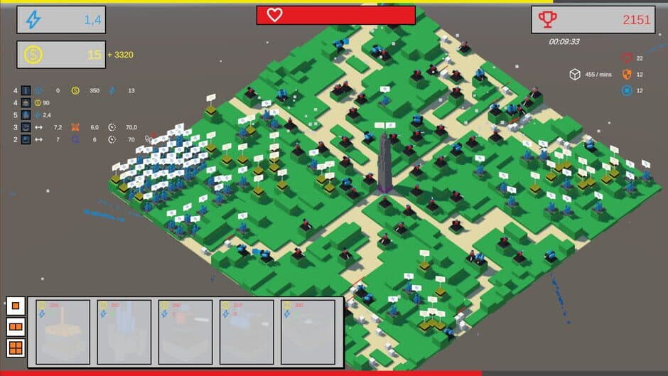 Скриншот 2 из Cube Guardian: Tower Defender