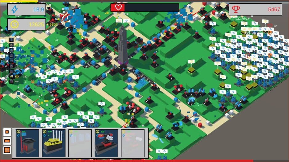 Скриншот 3 из Cube Guardian: Tower Defender