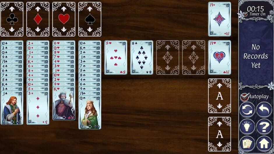 Скриншот 3 из Jewel Match Solitaire Winterscapes 3: Collector's Edition