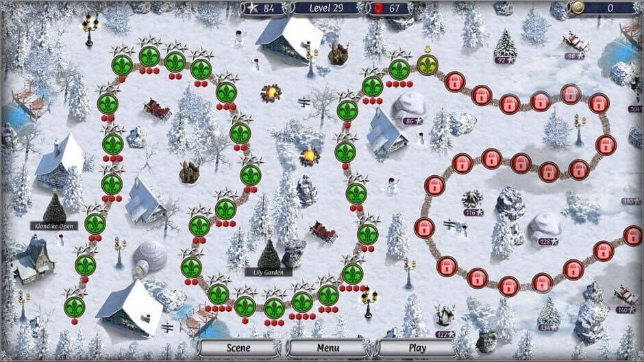 Скриншот 5 из Jewel Match Solitaire Winterscapes 3: Collector's Edition