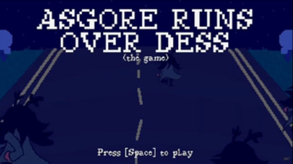 Скриншот 1 из Asgore Runs Over Dess: The Game