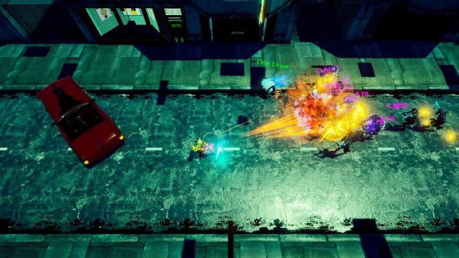 Скриншот 3 из Digital Eclipse: Cyberpunk Survivor