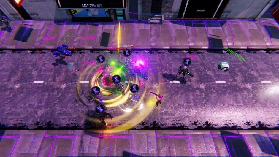 Скриншот 9 из Digital Eclipse: Cyberpunk Survivor