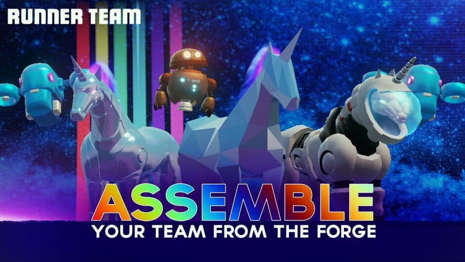 Скриншот 1 из Robot Unicorn Attack Forever