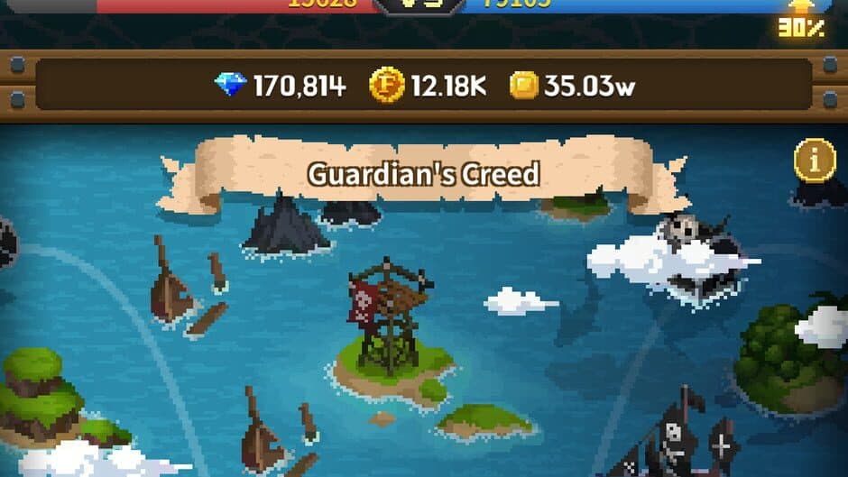 Скриншот 1 из Idle Guardians: Never Die
