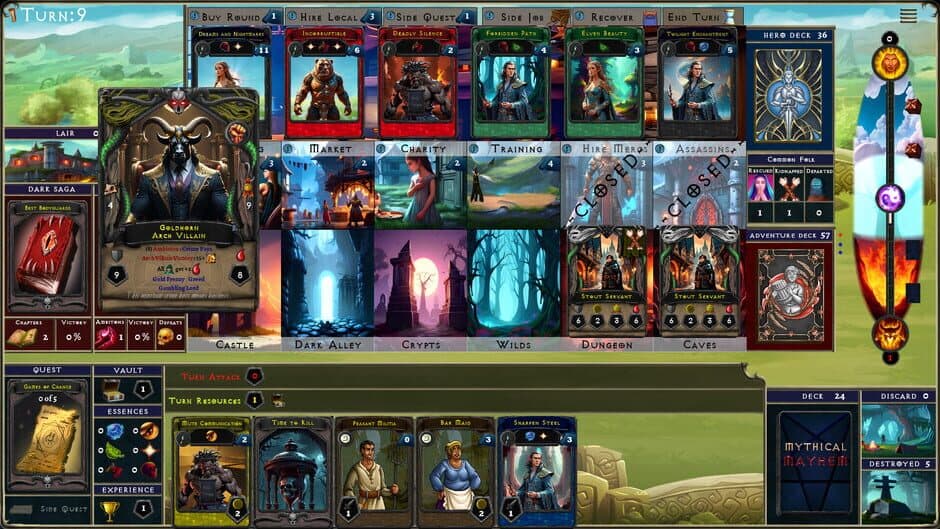 Скриншот 1 из Mythical Mayhem: Judgment Night Expansion
