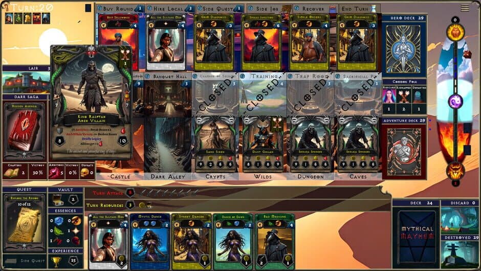 Скриншот 1 из Mythical Mayhem: Twisting Sands Expansion