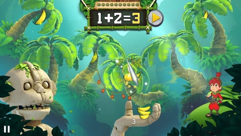 Скриншот 4 из Fruit Ninja Academy: Math Master