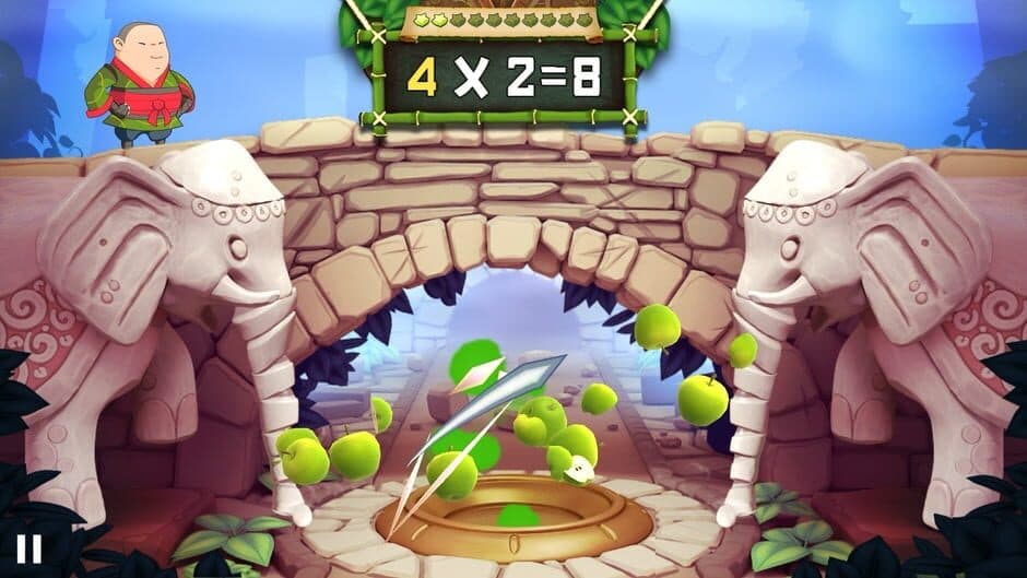 Скриншот 1 из Fruit Ninja Academy: Math Master