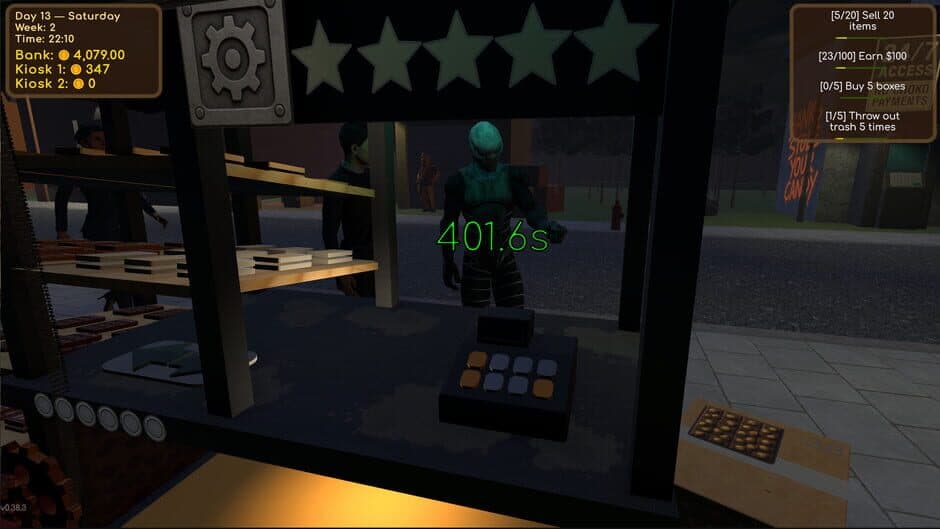 Скриншот 2 из Choco Kiosk Simulator
