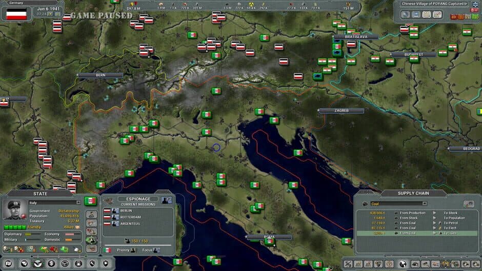 Скриншот 5 из Supreme Ruler 2030: Supreme Ruler 1936 Remastered DLC
