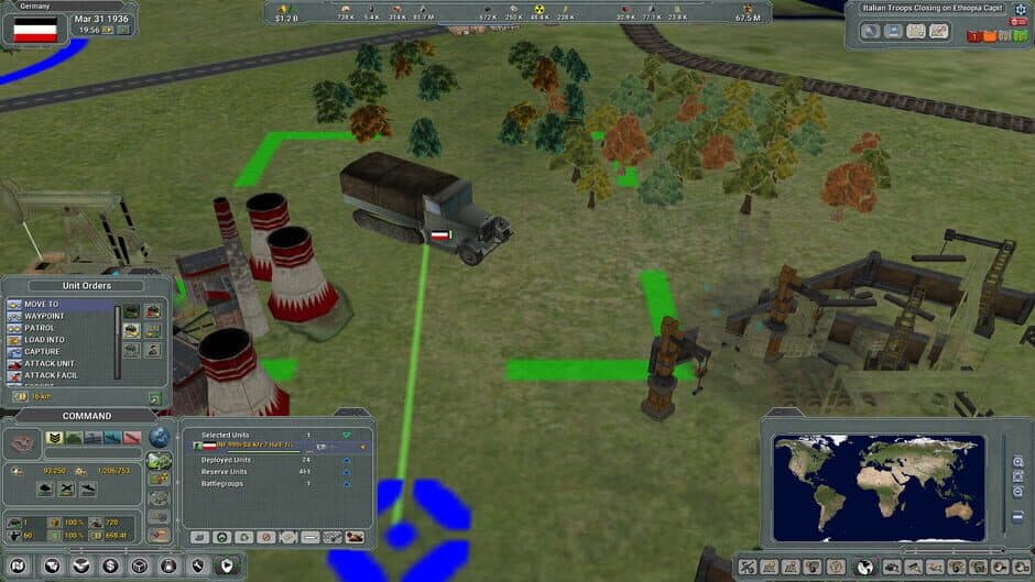 Скриншот 7 из Supreme Ruler 2030: Supreme Ruler 1936 Remastered DLC