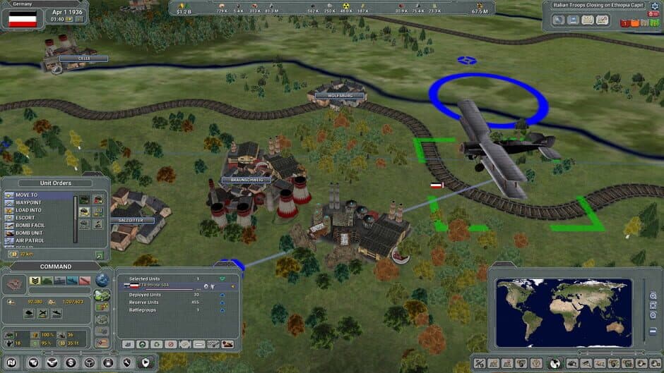 Скриншот 12 из Supreme Ruler 2030: Supreme Ruler 1936 Remastered DLC