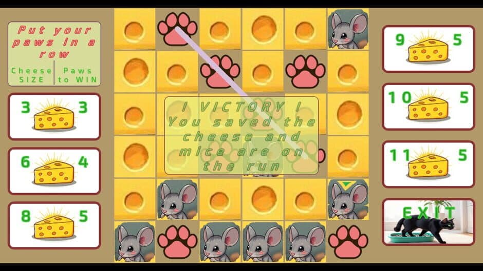 Скриншот 2 из CheeseCatToe