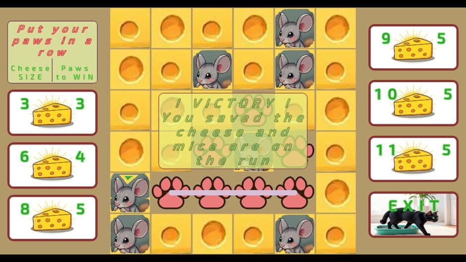 Скриншот 3 из CheeseCatToe
