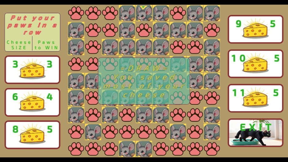 Скриншот 4 из CheeseCatToe