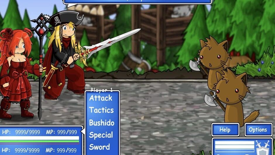 Скриншот 1 из Epic Battle Fantasy 2