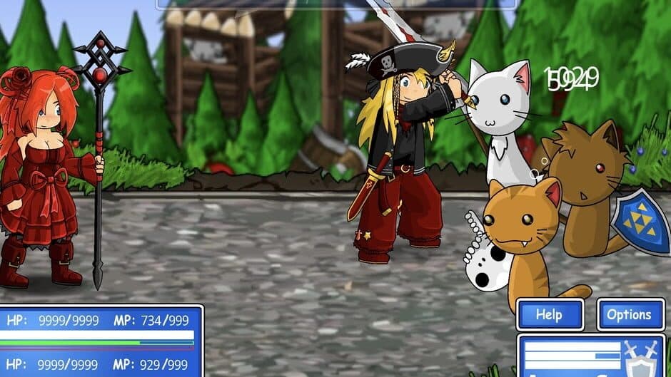 Скриншот 2 из Epic Battle Fantasy 2
