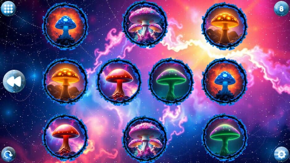Скриншот 4 из Space Memory: Mushrooms