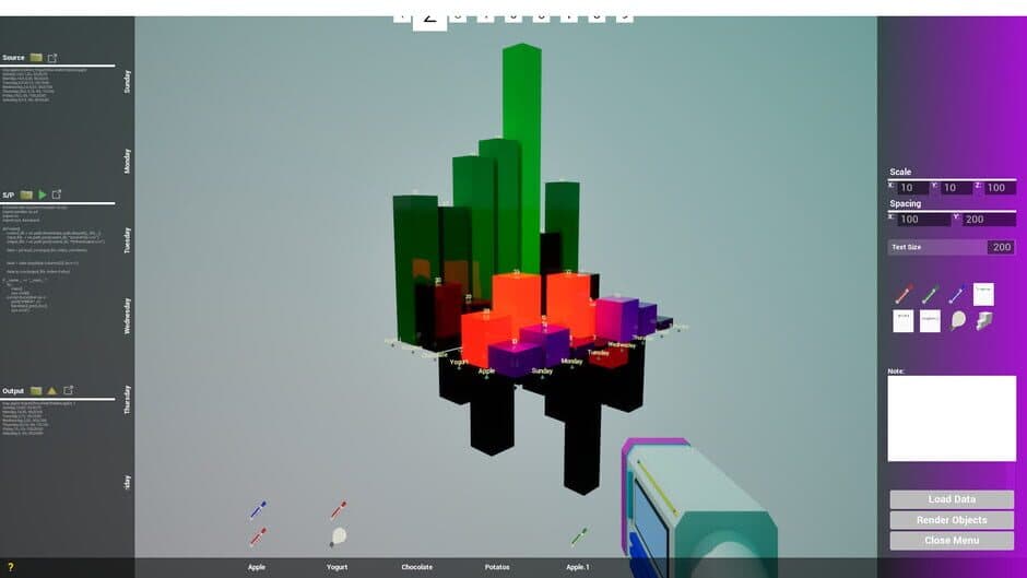 Скриншот 1 из First-Person Data Explorer