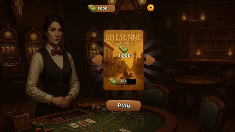 Скриншот 2 из Blackjack Saloon