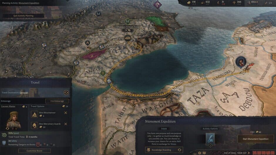 Скриншот 1 из Crusader Kings III: Wandering Nobles