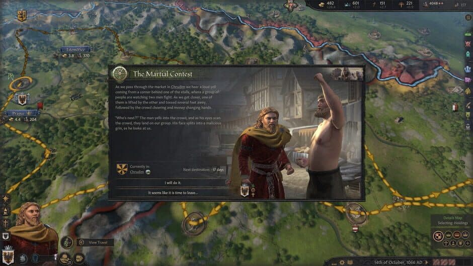 Скриншот 2 из Crusader Kings III: Wandering Nobles