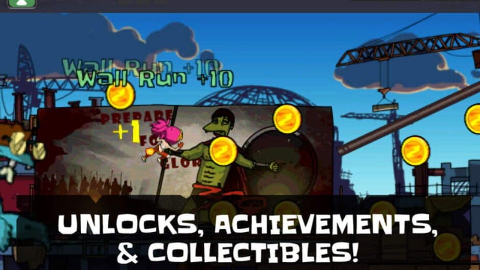 Скриншот 3 из Zombie Parkour Runner