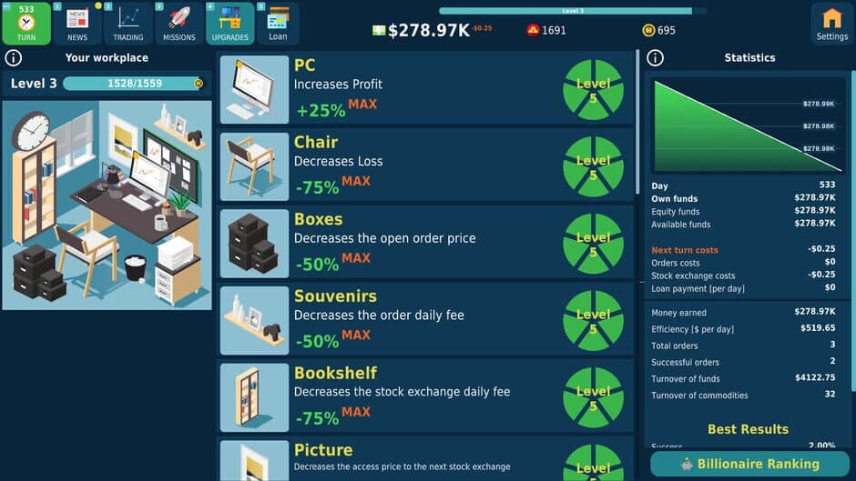 Скриншот 4 из Stock Exchange Game
