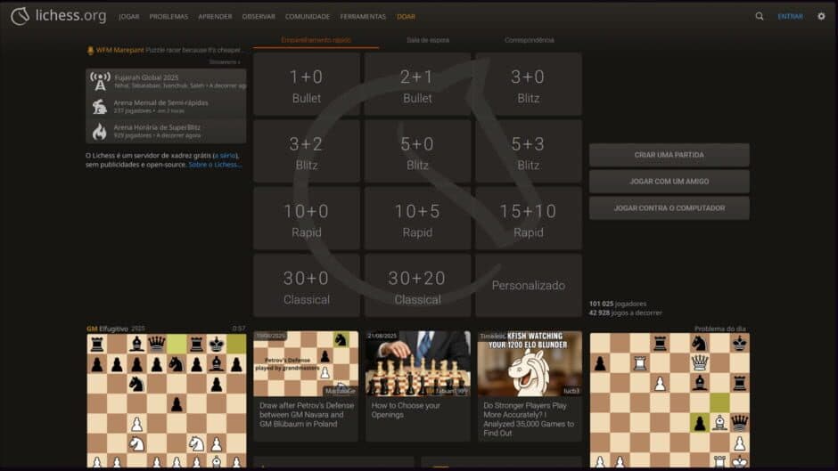 Скриншот 1 из Lichess