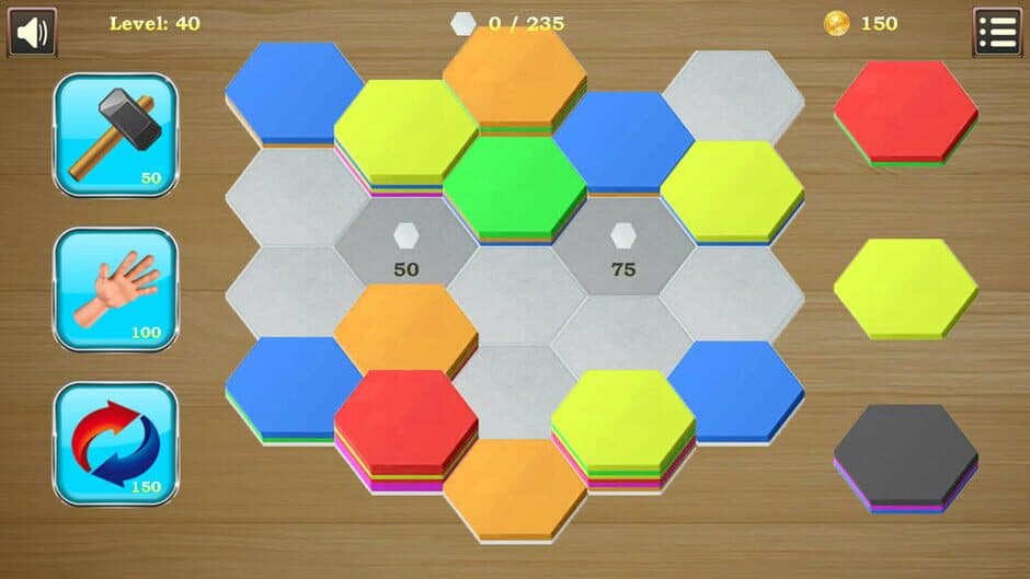 Скриншот 3 из Sort Hexa Tiles