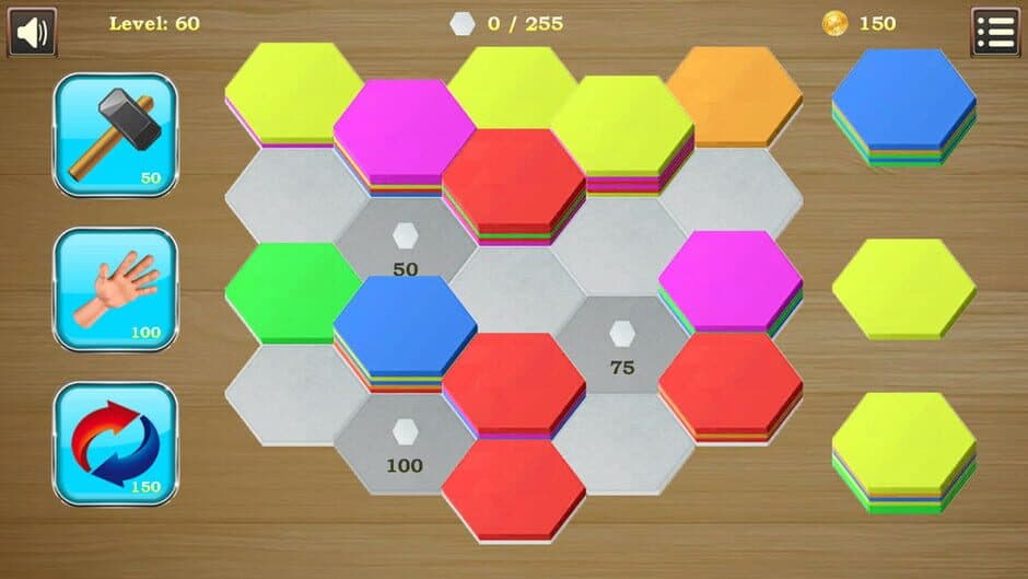 Скриншот 4 из Sort Hexa Tiles