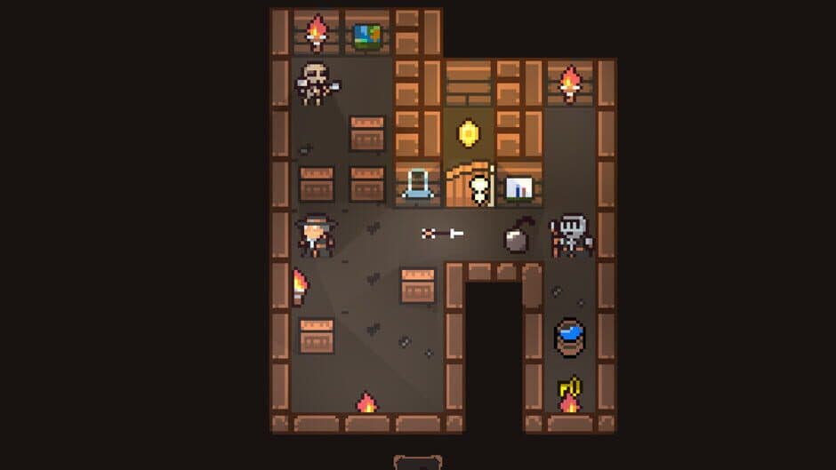 Скриншот 1 из Pixel Dungeons