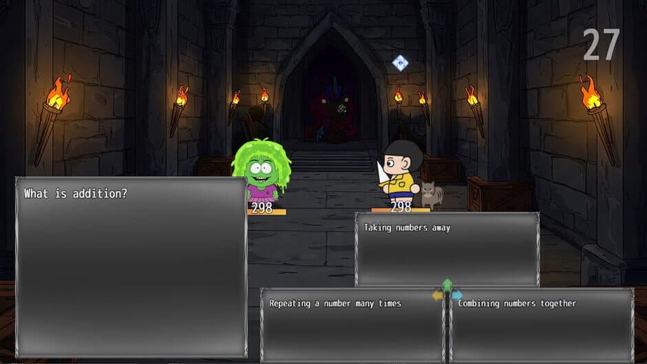 Скриншот 3 из Quiz Kingdom: Elementary Math Kids RPG