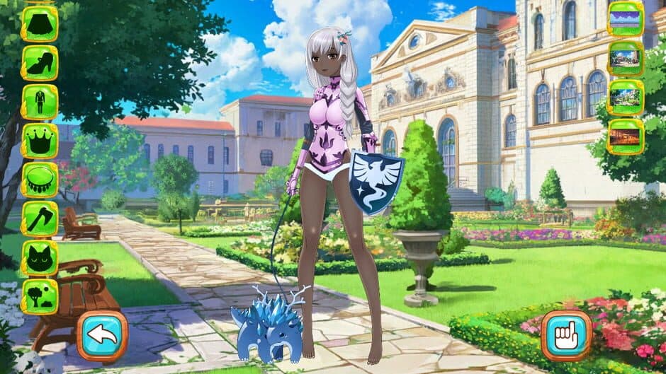 Скриншот 3 из Anime Girl Kawaii High School Dress Up