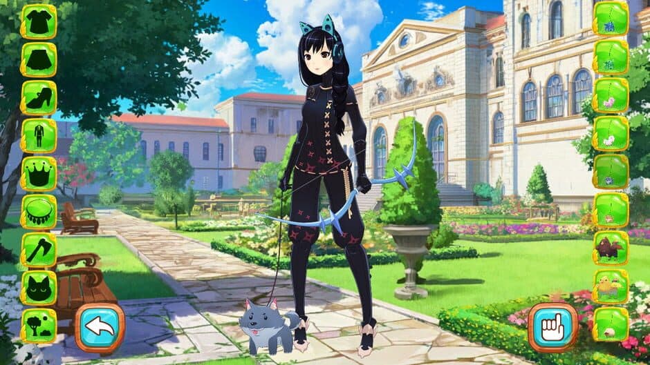 Скриншот 5 из Anime Girl Kawaii High School Dress Up