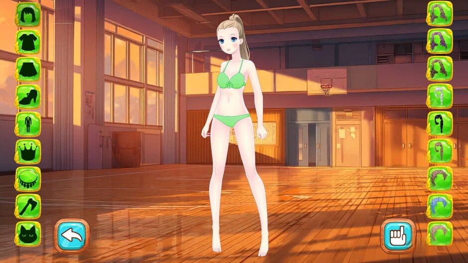 Скриншот 6 из Anime Girl Kawaii High School Dress Up